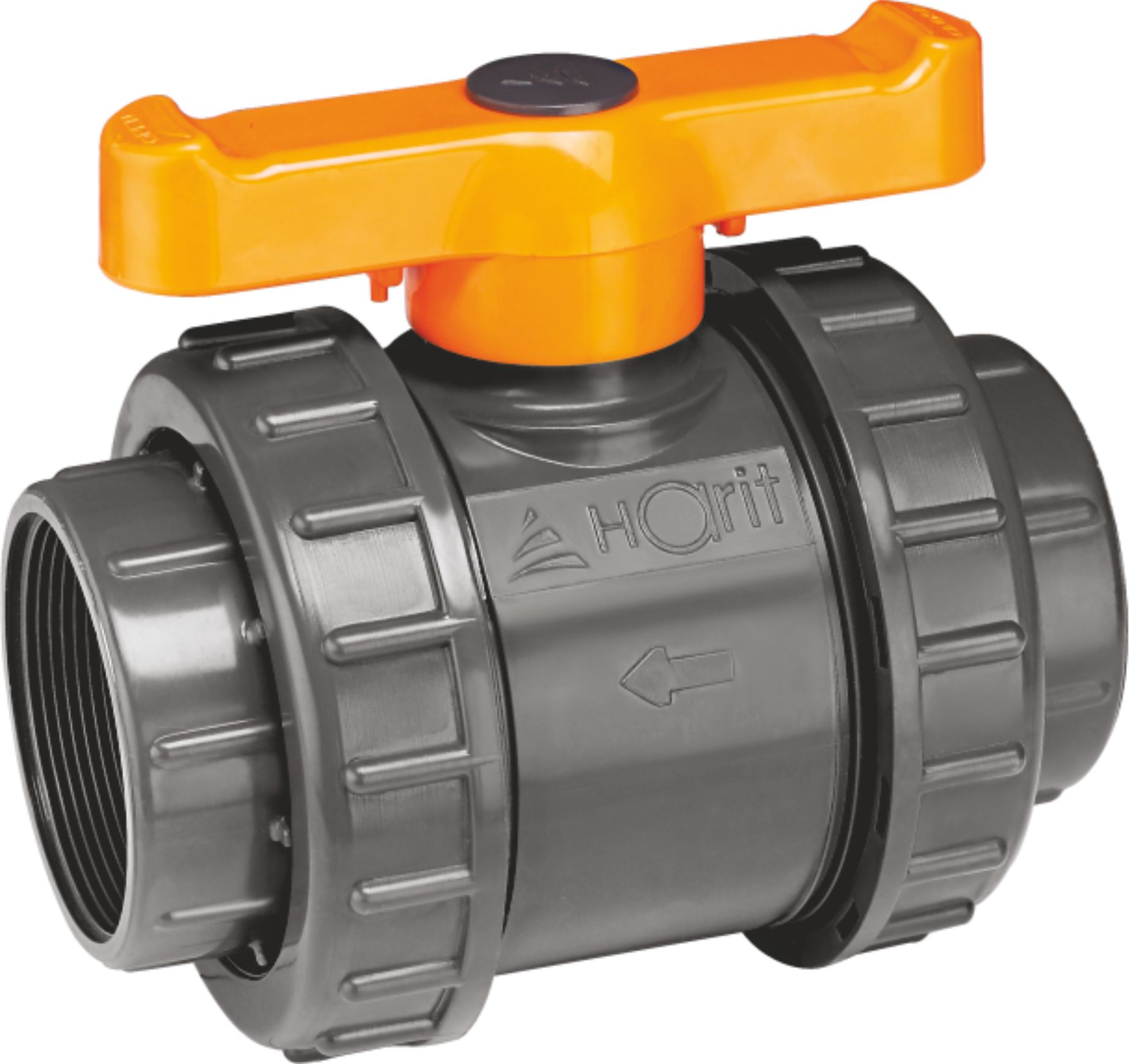 DOUBLE UNION PVC BALL VALVE